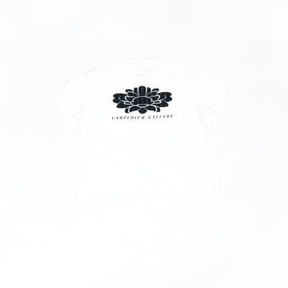 COLLEGE LOGO TEE/WHITE