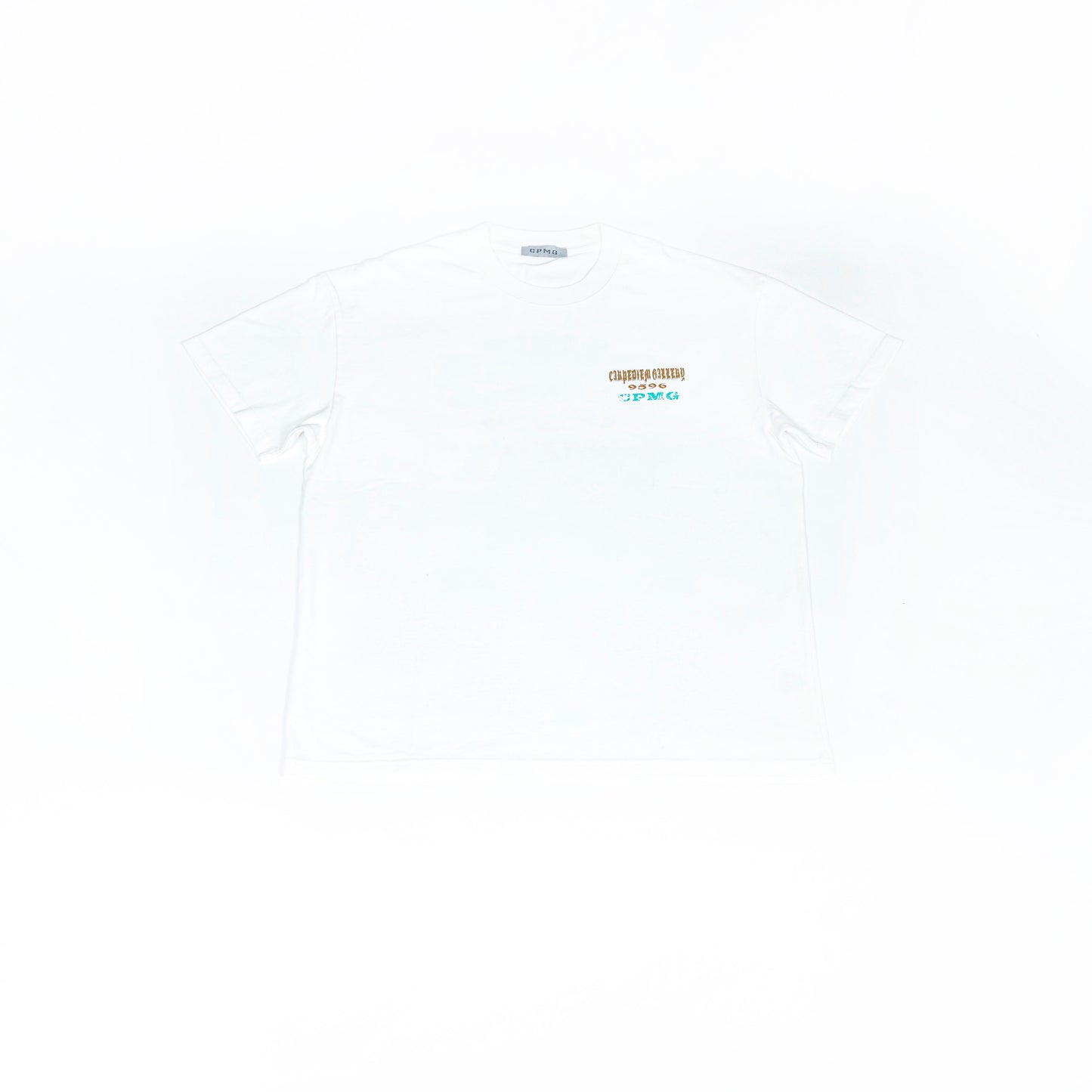 COLLEGE LOGO TEE/WHITE