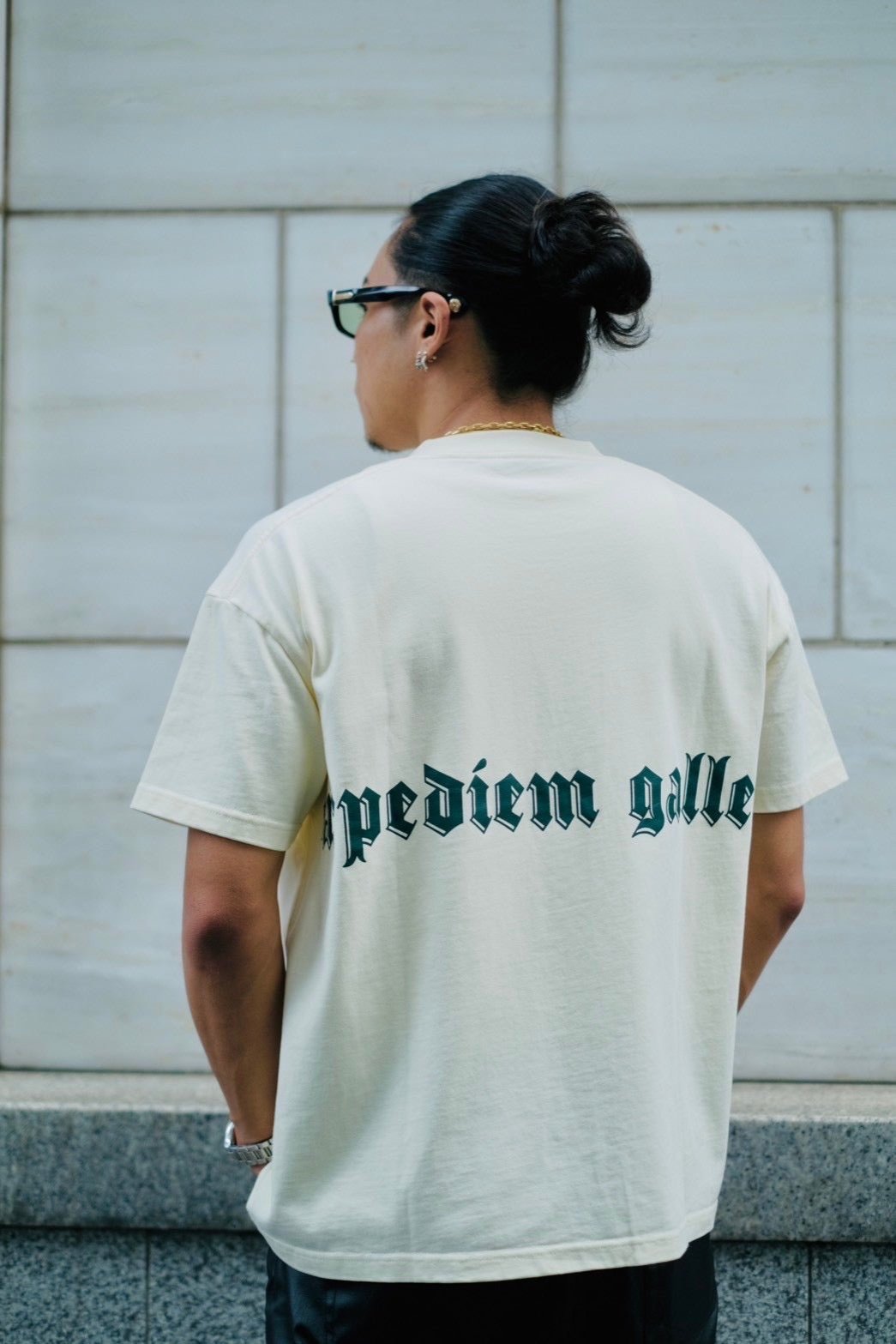 EAGLE LOGO TEE/CREAM