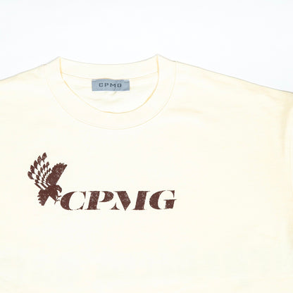 EAGLE LOGO TEE/CREAM